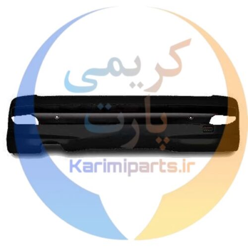 سپر عقب 207 مشکی متالیک اورجینال ایساکو با سوراخ سنسور
