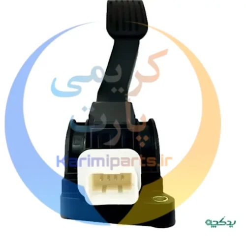 پدال گاز 206 تیپ 5 غرب استیل-سوکت سفید